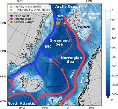 Variability of Near-Surface Salinity in the Nordic Seas Over the Past Three Decades (1991-2019)